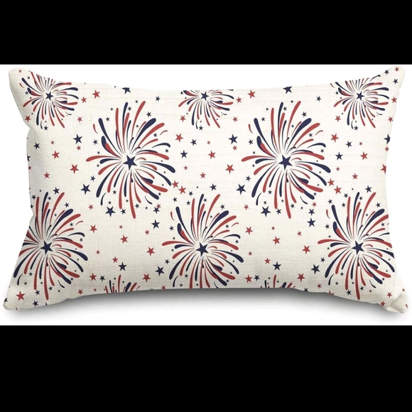 Pillowcase Fireworks Pattern Decorative - Picture 5 of 5